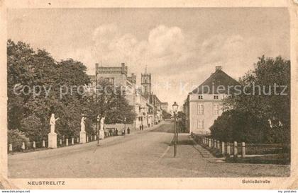 Neustrelitz Mecklenburg-Vorpommern Schlossstrasse