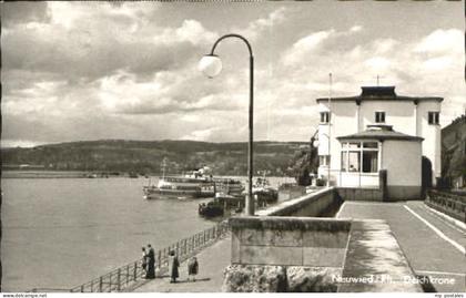 Neuwied Rhein Neuwied Deichkrone x 1957