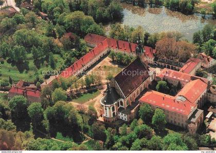 Neuzelle Brandenburg Fliegeraufnahme Zisterzienserstift Kloster Stiftskirche Klo