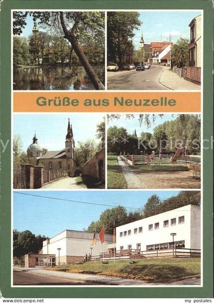 Neuzelle Klosterteich Frankfurter-Strasse Kirche Kreikulturhaus