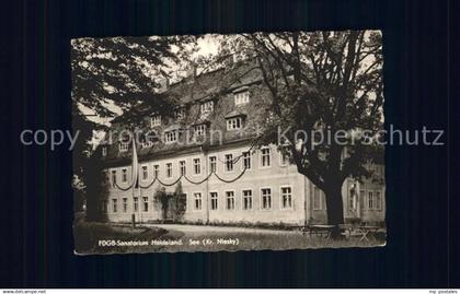 See Niesky FDGB Sanatorium Heideland