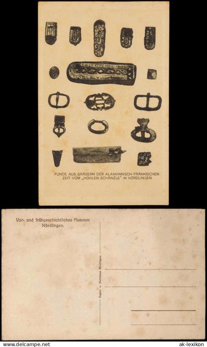Ansichtskarte Nördlingen Vor- und frühgeschichtliches Museum 1917