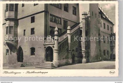 Noerdlingen Rathaustreppe