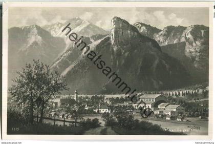 Oberammergau - Foto-Ansichtskarte - Verlag W. Pfingstl Oberammergau - Künstlerkarte Hans Frahm München