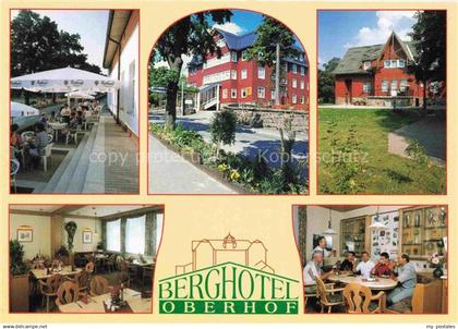 Oberhof  Thueringen Berghotel Oberhof Restaurant Terrasse
