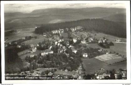Oberhof Thueringen Oberhof Fliegeraufnahme