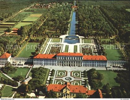 Schleissheim Oberschleissheim Neues Schloss Fliegeraufnahme