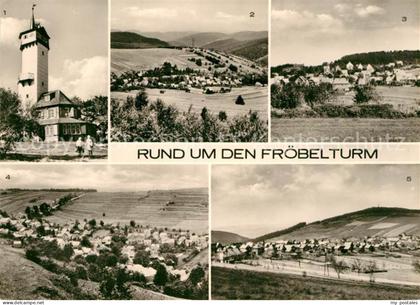 Oberweissbach Froebelturm Lichtenhain Deesbach Cursdorf