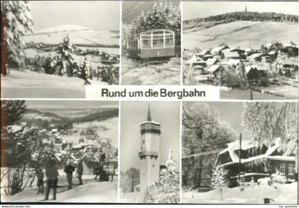 Oberweissbach Oberweissbach bei Neuhaus Rennweg Bergbahn o 1990