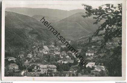 Oppenau - Foto-Ansichtskarte - Bahnpost