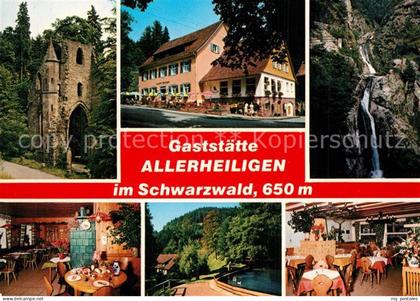 Oppenau Gaststaette Allerheiligen