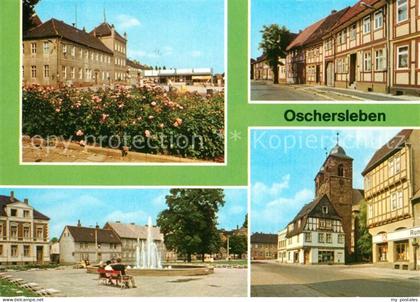 Oschersleben Bode Markt Nickelkulk Lindenpark Halberstaedter Strasse