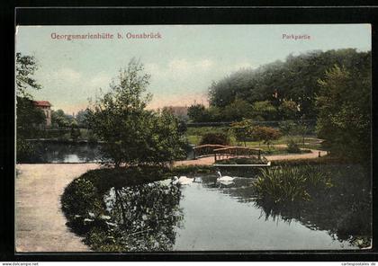 AK Georgsmarienhütte / Osnabrück, Parkpartie