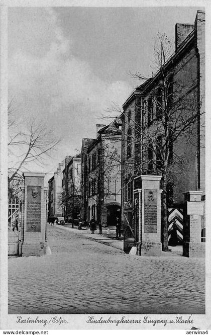 Rastenburg Ostpreußen Hindenburgkaserne Wache Postkarte