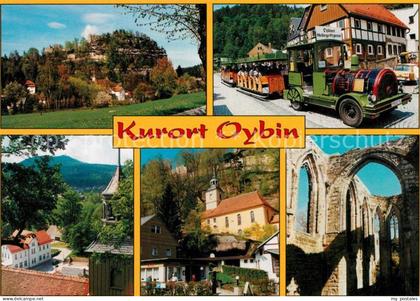 Oybin Berg Oybin Oybin Express Bergkirche Klosterruine