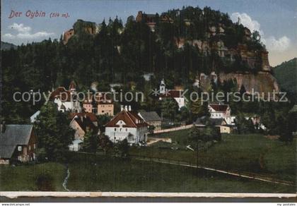 Oybin Sachsen Berg Oybin Ortsansicht