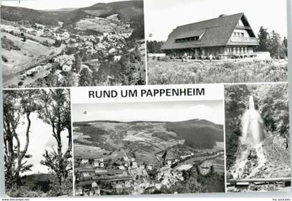 Pappenheim Heuberghaus Trusetaler Wasserfall