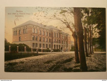 Parchim - Gymnasium , 1919 , Mecklenburg , AK , Ansichtskarte