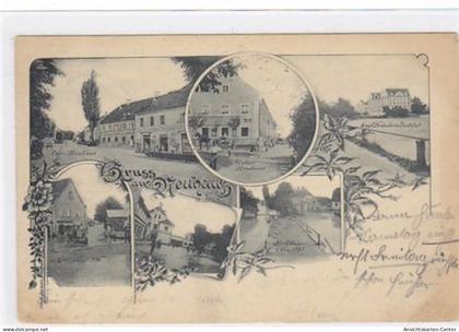 39024273 - Gruss aus Neuhaus a. Inn.  Ober-Neuhaus, Unter-Neuhaus Institut der Engl. Fraeulein und drei Aufnahmen vom H