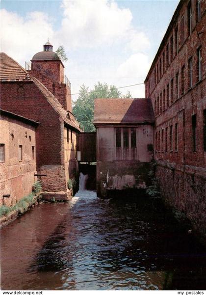 Peitz Hist Huettenwerk mit Hochofengebaeude und Emaillierhuette