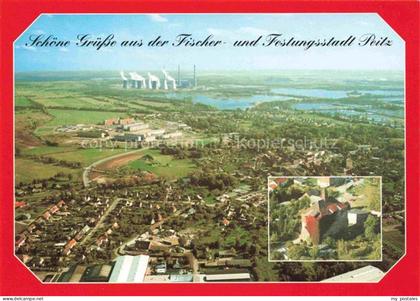 Peitz Spree-Neisse Brandenburg Fliegeraufnahme mit Festung Peitz