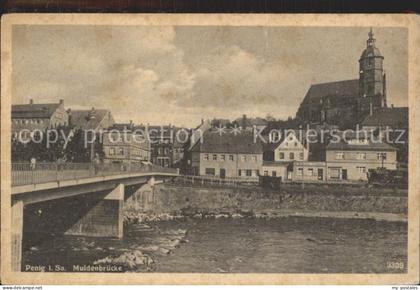 Penig Muldenbruecke Kirche
