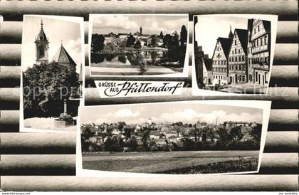 Pfullendorf Kirche Stadtblick Fachwerkhaeuser Panorama