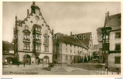 Pfullendorf Marktplatz Rathaus Brunnen
