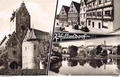 Pfullendorf Sigmaringen BW Schloss Ortspartie Gondelteich