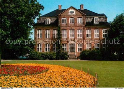 Pinneberg Drostei Stadtpalais Park Blumenbeet