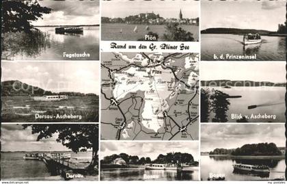 Ploen See Fegetasche Ploen Prinzeninsel Dersau Ascheberg Bosau Fahrgastschiff