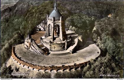 Luftbild Ansichtskarte Porta Westfalica Blick auf Porta Westfalica