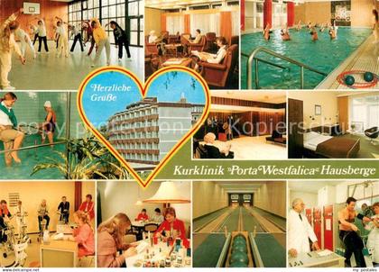 Porta Westfalica Kurklinik Porta Westfalica Hausberge Sporthalle Lesezimmer Hall