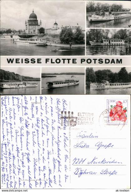 Ansichtskarte Potsdam Weiße Flotte Potsdam 1973