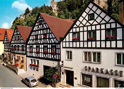 Pottenstein Oberfranken Fachwerkhaeuser