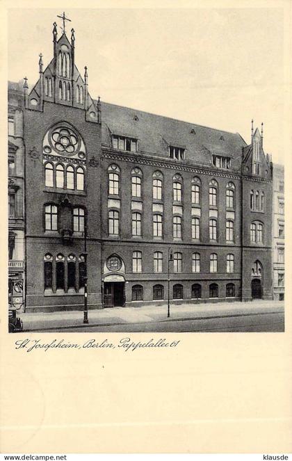 Berlin - St.Josefsheim ,Pappelallee 61 blanc
