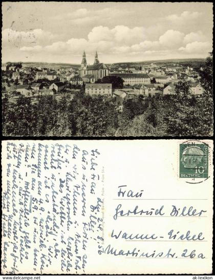 Ansichtskarte Prüm Panorama-Ansicht 1956