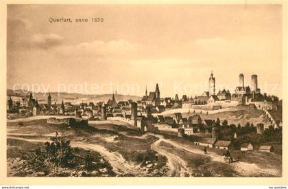 Querfurt Sachsen-Anhalt anno 1650