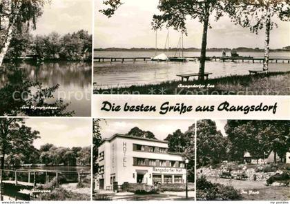 Rangsdorf Nymphensee Rangsdorfer See Park Hotel Zuelowsee