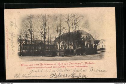 AK Rastede, Etablissement Hof von Oldenburg