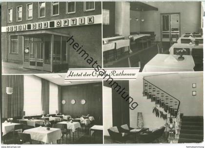 Rathenow - Hotel der Optik - Foto-Ansichtskarte
