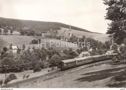 Rechenberg Bienenmuhle - Erzgebirge - train - railway - Germany DDR - unused