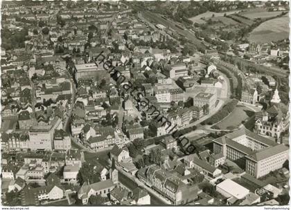 Recklinghausen - Luftaufnahme - Foto-AK 60er Großformat Jahre - Verlag D. P. Wilbert Recklinghausen