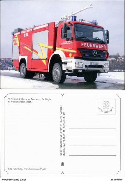 Reichenbach (Vogtland) Feuerwehr TLF 20/40 S - FFW Reichenbach 1995