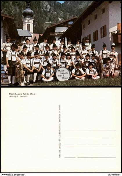 Reit im Winkl Musik-Kapelle Reit im Winkl Leitung: E. Zwerenz 1975