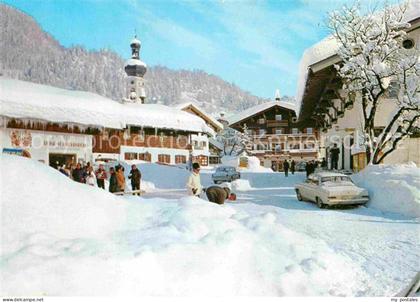 Reit Winkl Rathausplatz im Winter