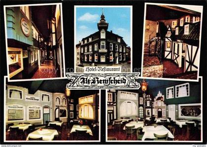 REMSCHEID NRW Hotel Restaurant Alt Remscheid Gastraeume Gasse