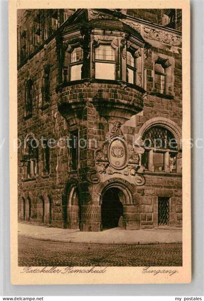 REMSCHEID NRW Restaurant Ratskeller Remscheid