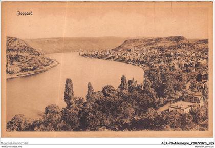 AEKP3-0235 - ALLEMAGNE - BOPPARD - vue aérienne