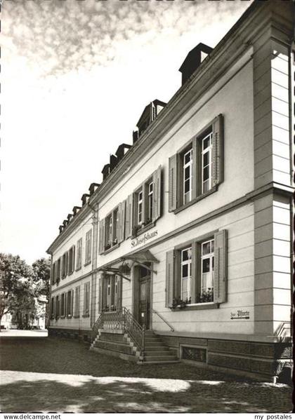 Herten Rheinfelden St. Josefshaus Pforte